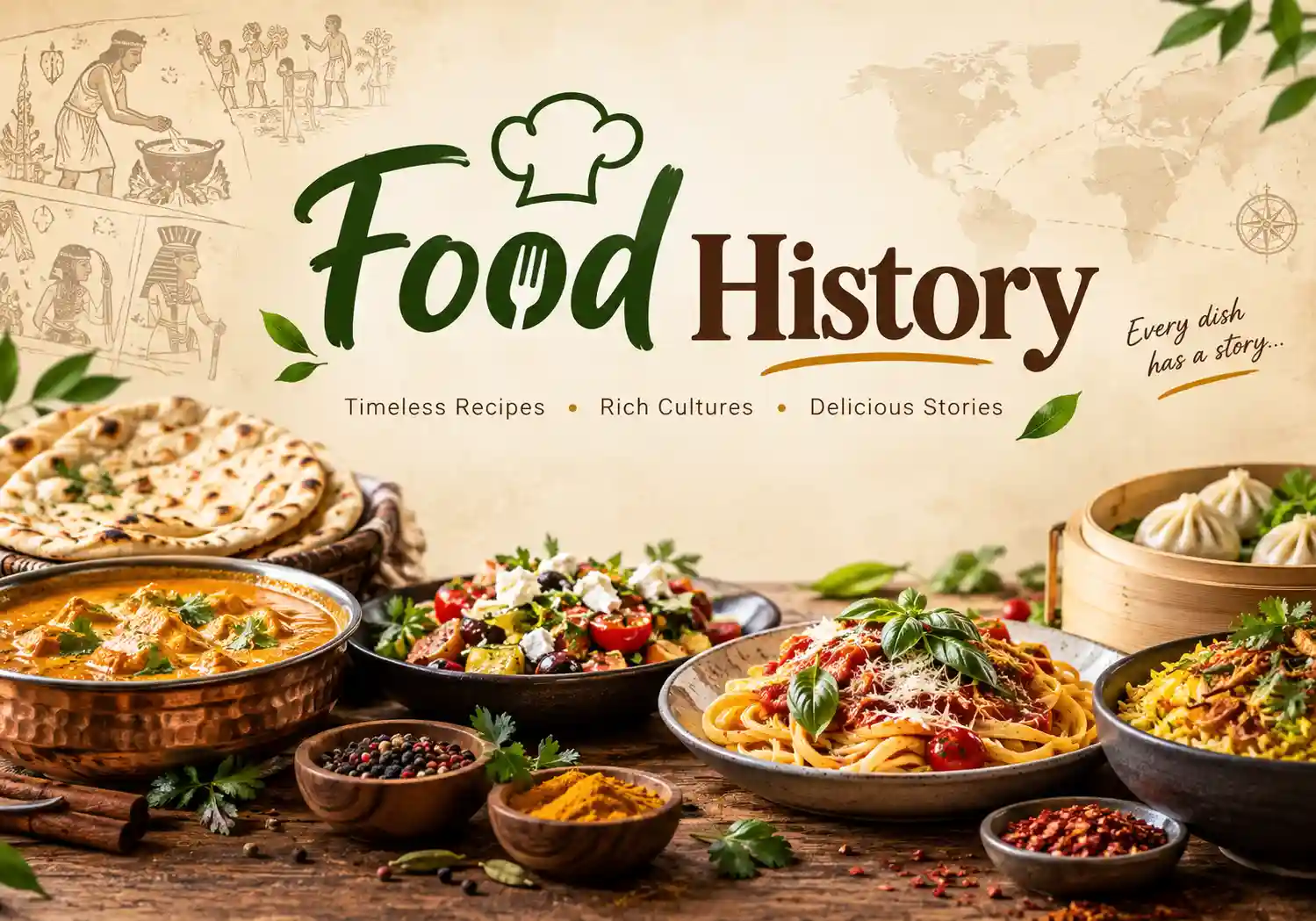 Read more about the article Food History: Discover How Food Has Shaped Human Civilization
