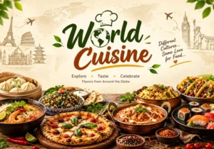 Read more about the article World Cuisine: Discover Delicious Flavours from Around the Globe