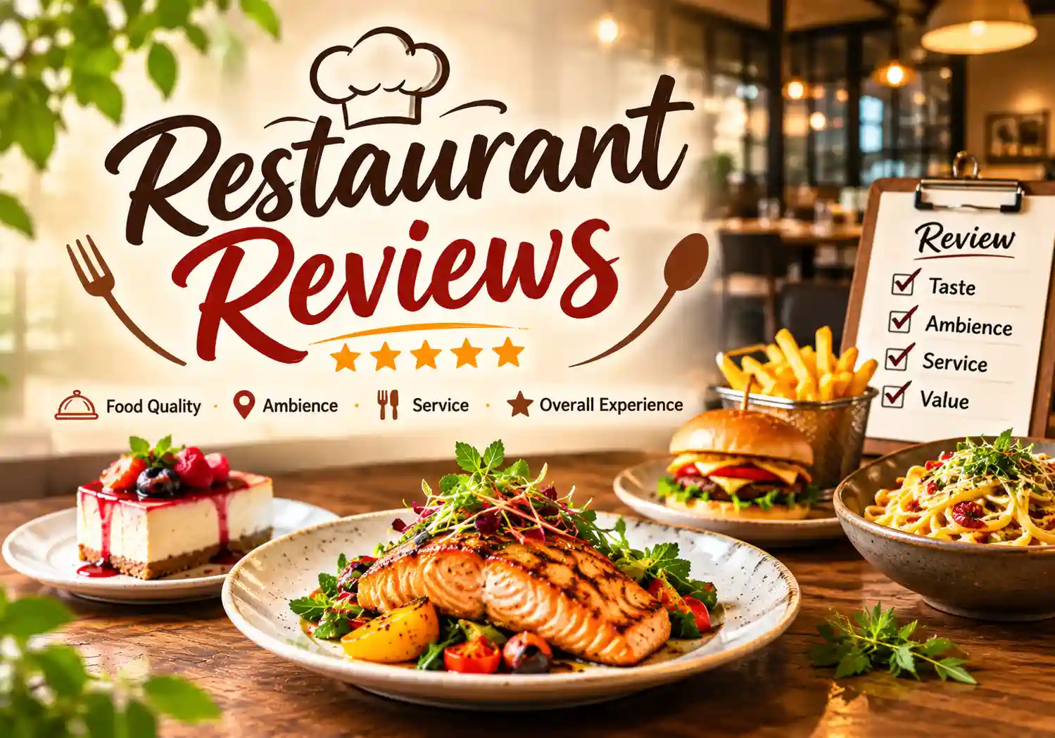 Read more about the article Restaurant Reviews: Discover the Best Places to Eat and Enjoy Amazing Food